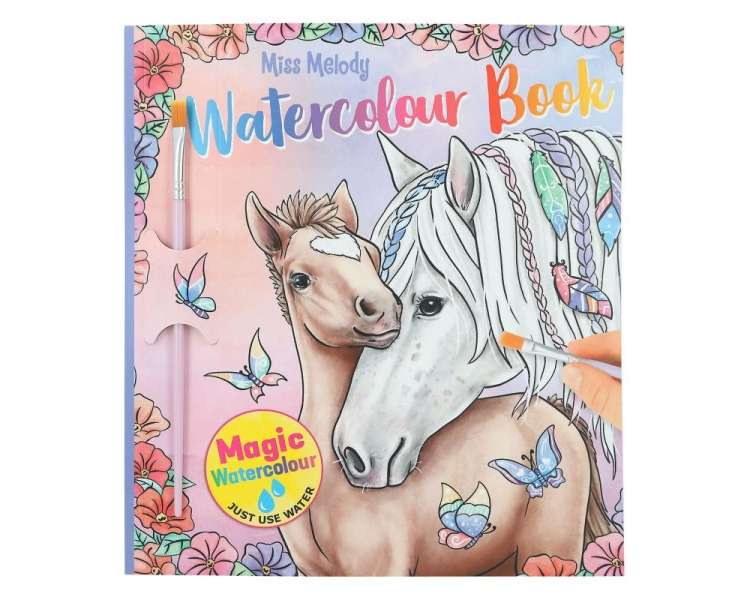 Miss Melody -Water Colour Book - (412576)