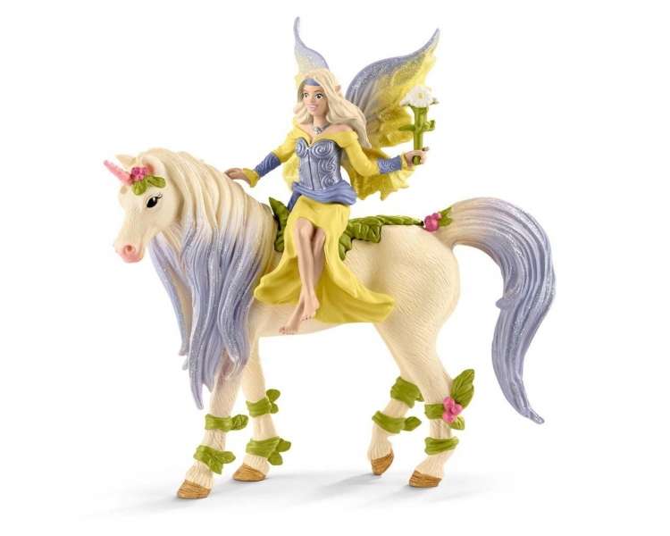 Schleich - Bayala - Fairy Sera with blossom unicorn (70565)