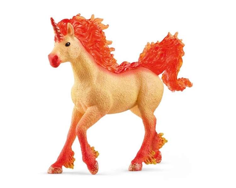 Schleich - Bayala - Elementa Fire Unicorn Stallion (70756)