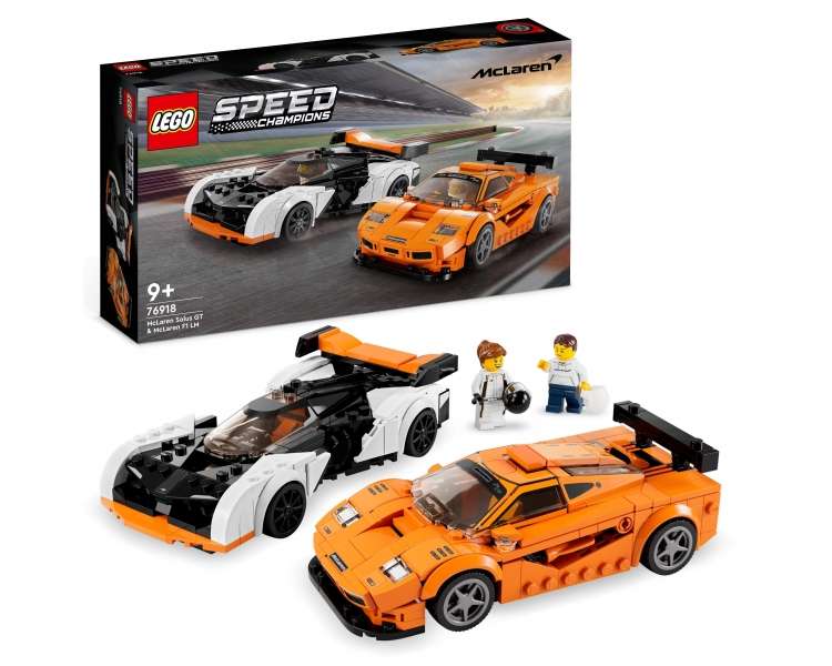 LEGO Speed Champions - McLaren Solus GT & McLaren F1 LM (76918)