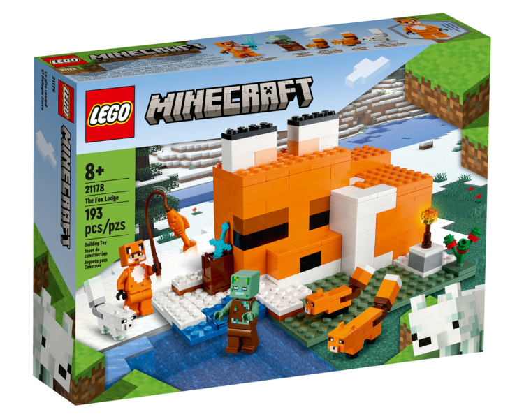 LEGO Minecraft, La Cabaña del Zorro (21178)