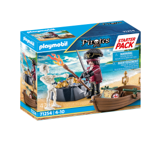 Playmobil - Starter Pack Pirate with Rowing Boat (71254)