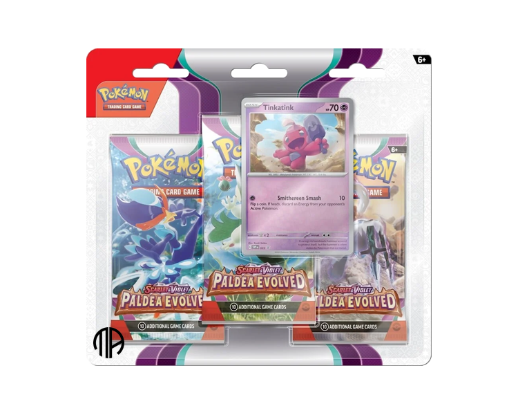 Pokémon – Blister 3p Scarlet & Violet - Paldea Evolved (POK85353)