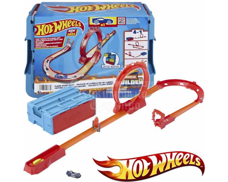 Hot Wheels - Fire Track Building Set (HMC04)