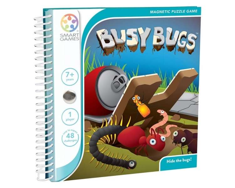 SmartGames - Magnetic Travel - Busy Bugs (Nordic) (SG1532)