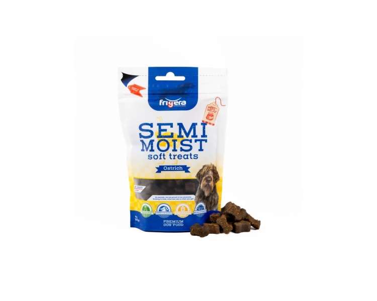 Frigera - Semi-Moist Treat Soft Ostrich 165g - (402285861242)