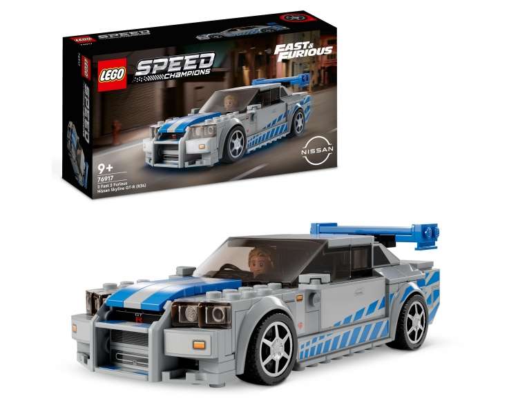 LEGO Speed Champions - 2 Fast 2 Furious Nissan Skyline GT-R R34 (76917)