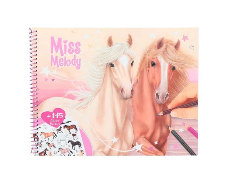 Señorita Melody, Libro De Colorear De Caballos (0412479)