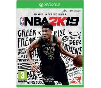 NBA 2K19, Juego para Consola Microsoft XBOX One