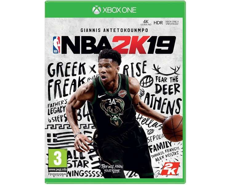 NBA 2K19, Juego para Consola Microsoft XBOX One