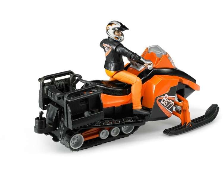 Bruder - Snow mobile with driver and accessories (BR63101)