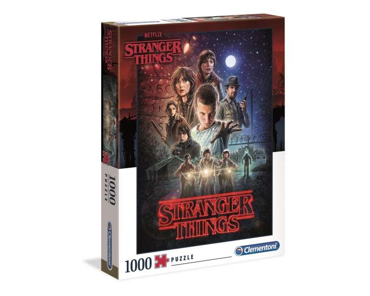 Rompecabezas Clementoni - 1000 Piezas - Stranger Things 2020 (39542)_x000D_