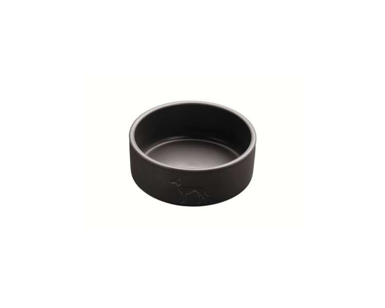 Hunter - Dogbowl ceramic Osby 350 ml, anthracite - (68978)