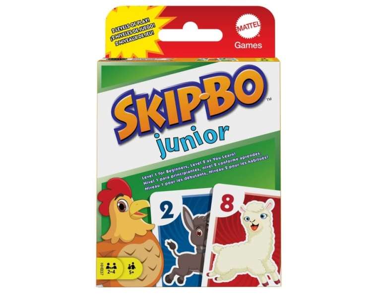 Mattel Games - Skip-Bo Junior (HHB37)