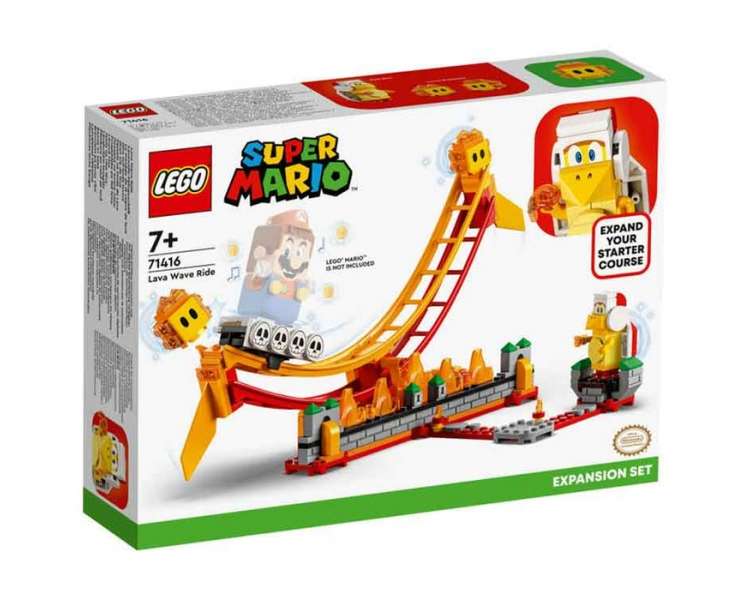 LEGO Super Mario - Lava Wave Ride Expansion Set  (71416)