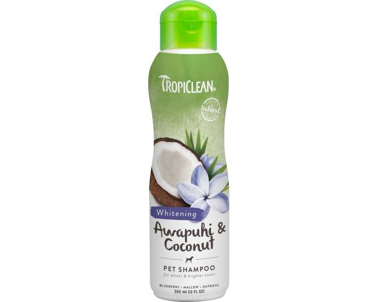 Tropiclean - awapuhi &  coconut shampoo - 355ml (719.2110)