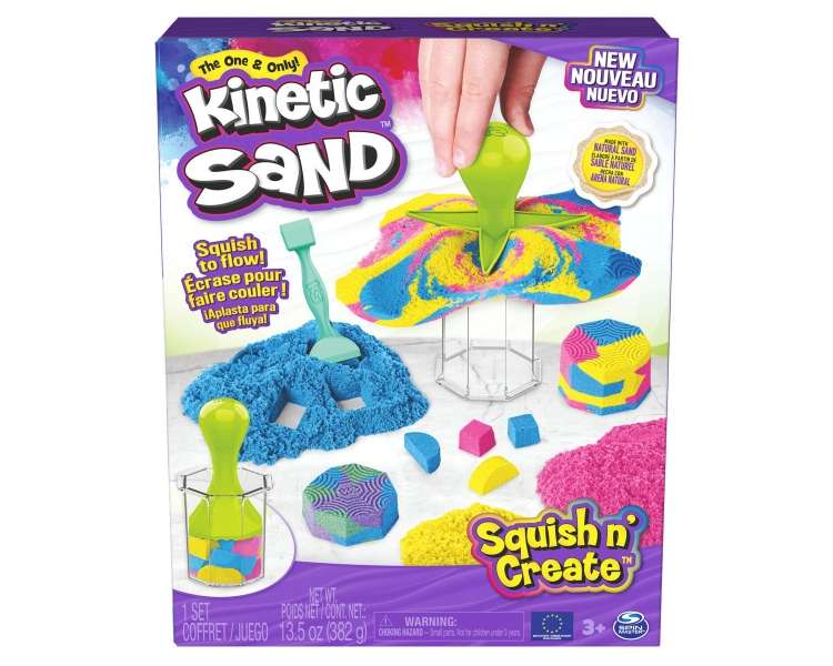 Kinetic Sand, Aplasta Y Crea (6065527)