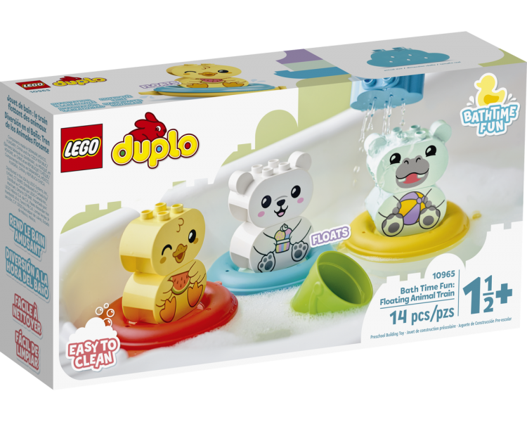 LEGO Duplo - Fun in bath - Floating animal train (10965)