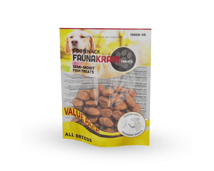 Faunakram Snack semi-moist fish treats 300g - (10808-55)