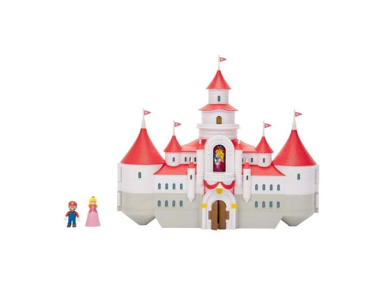 Super Mario Movie - Mini World DLX Peach Castle Playset (417154)