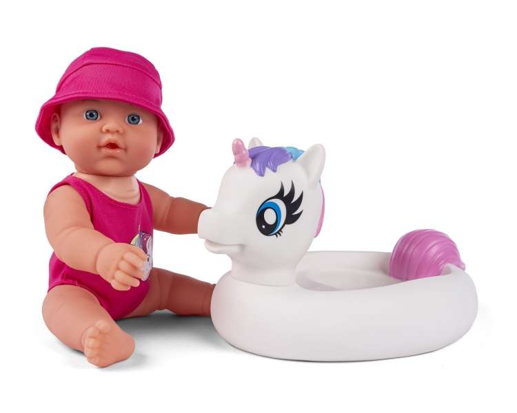 My Baby - Mathilde with Unicorn Swim ring (61252)