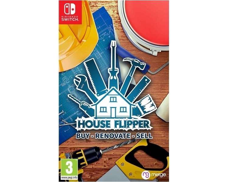 House Flipper Juego para Consola Nintendo Switch, PAL ESPAÑA