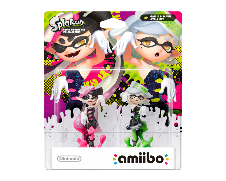 Nintendo Amiibo Figurine - Callie & Marie (2Pack)(Splatoon Collection)