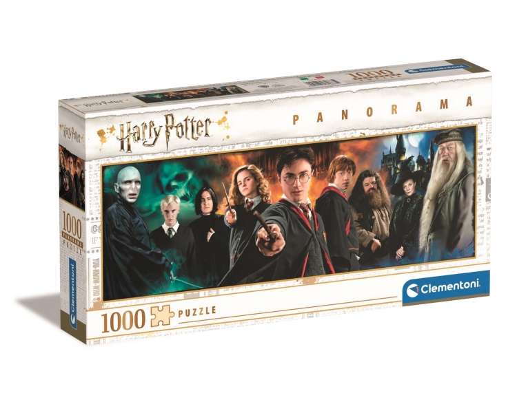 Clementoni - Panorama Puzzle 1000 pcs - Harry Potter (61883