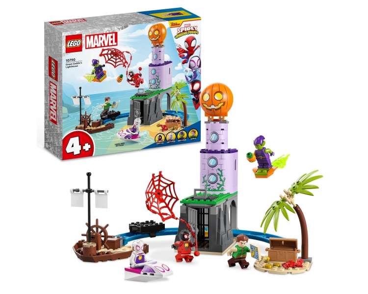 LEGO Super Heroes, Equipo Spidey en el Faro del Duende Verde (10790)