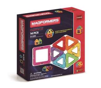 Magformers, Conjunto de 14 piezas arcoíris (3022)
