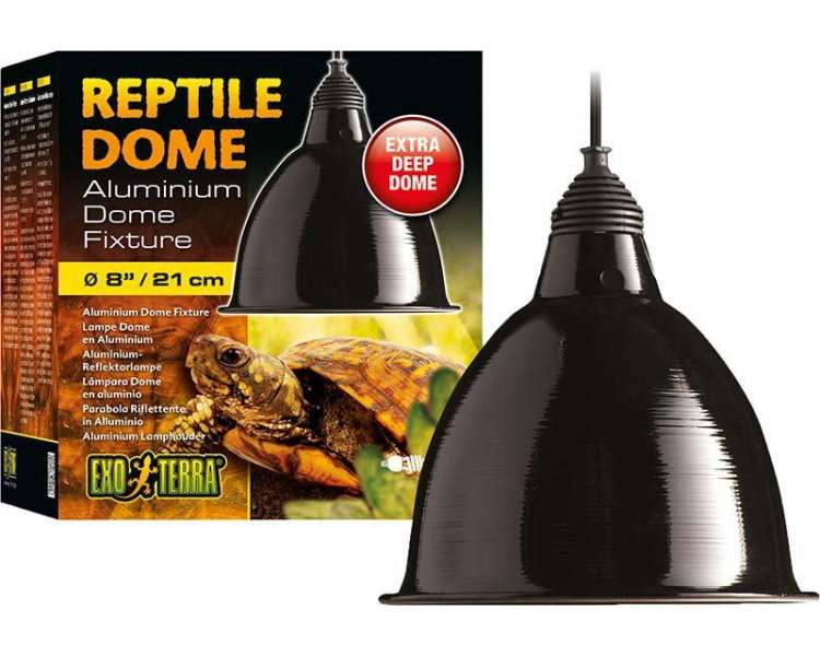 EXOTERRA - Reptile Dome  Large Ø21Cm Max 160W - (220.7078)