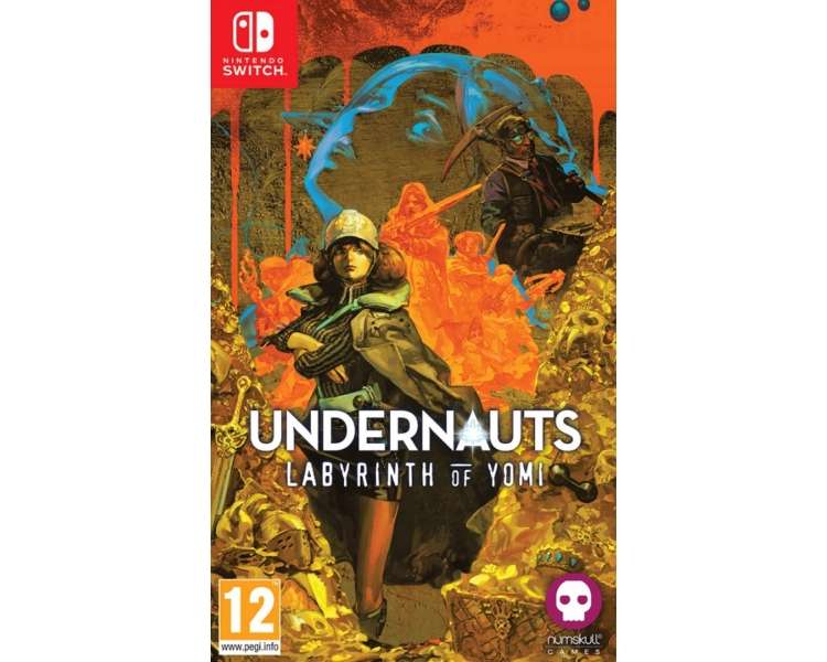 Undernauts: Labyrinth of Yomi Juego para Consola Nintendo Switch, PAL ESPAÑA