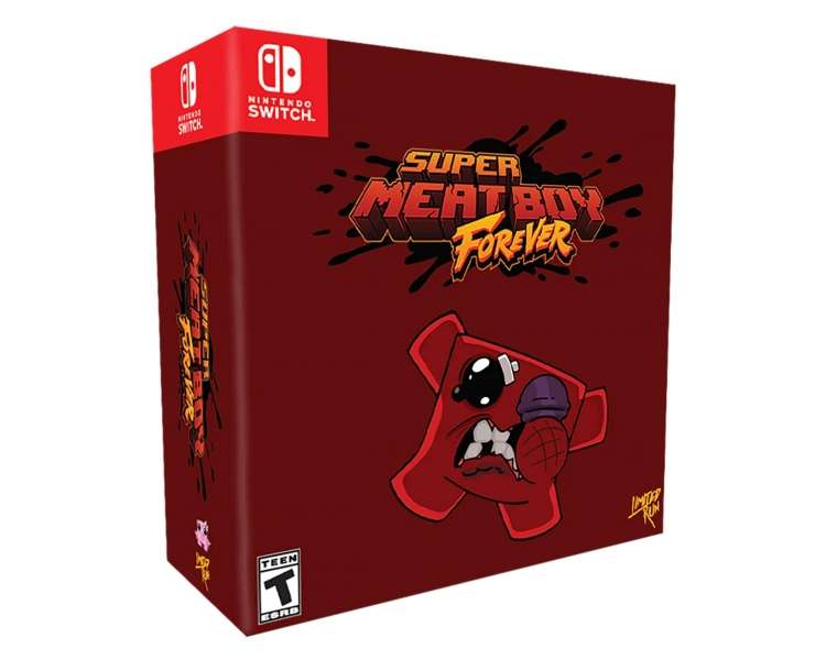 Super Meat Boy Forever Collectors Edition Limited Run Juego para Consola Nintendo Switch