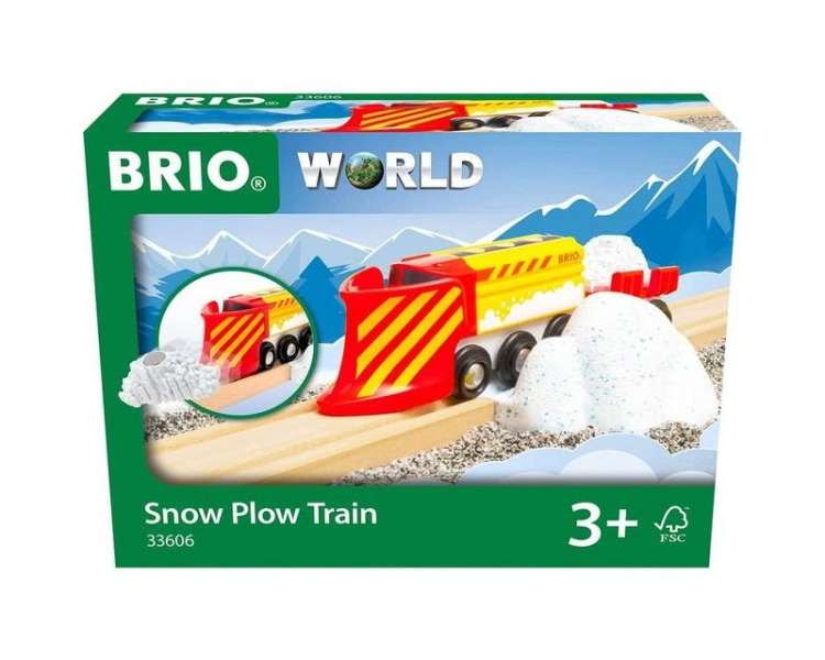 BRIO - Train with snow plow (33606)