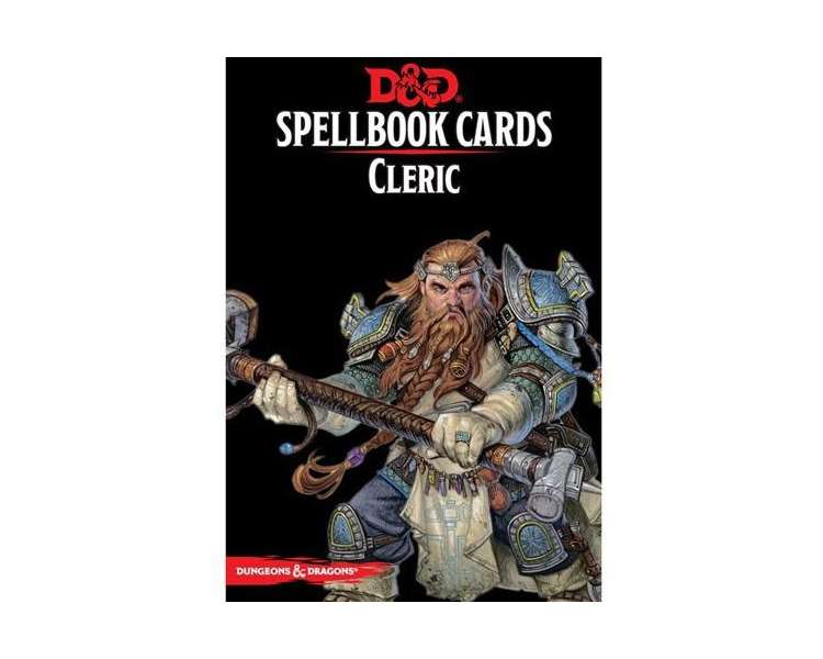 Dungeons & Dragons - 5th Edition - Spell Deck Cleric (149 cards) (D&D) (English)