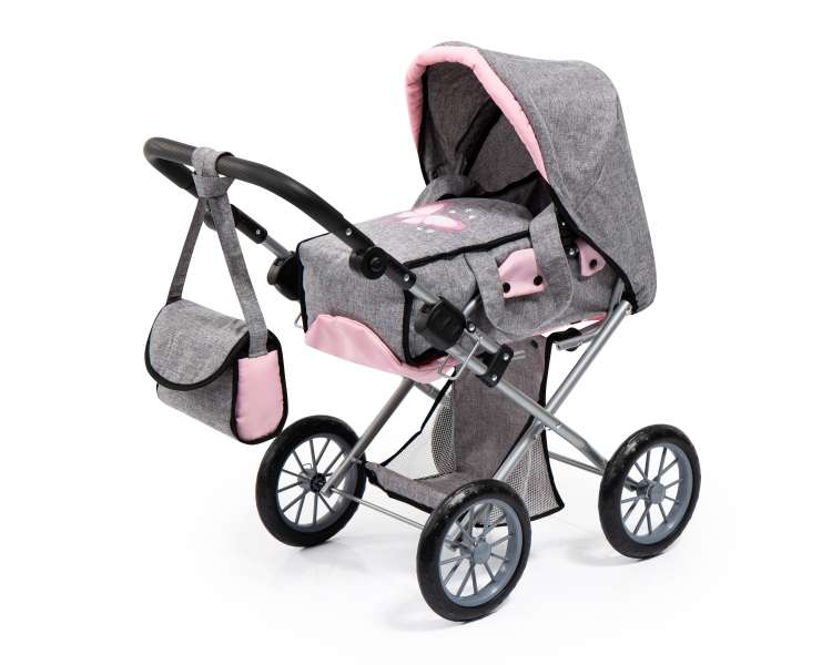 Bayer - Dolls Pram - City Star - Grey (13633AA)