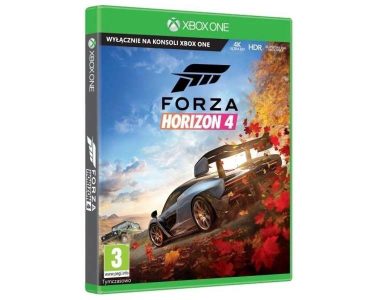 Forza Horizon 4, Standard Edition, Juego para Consola Microsoft XBOX One