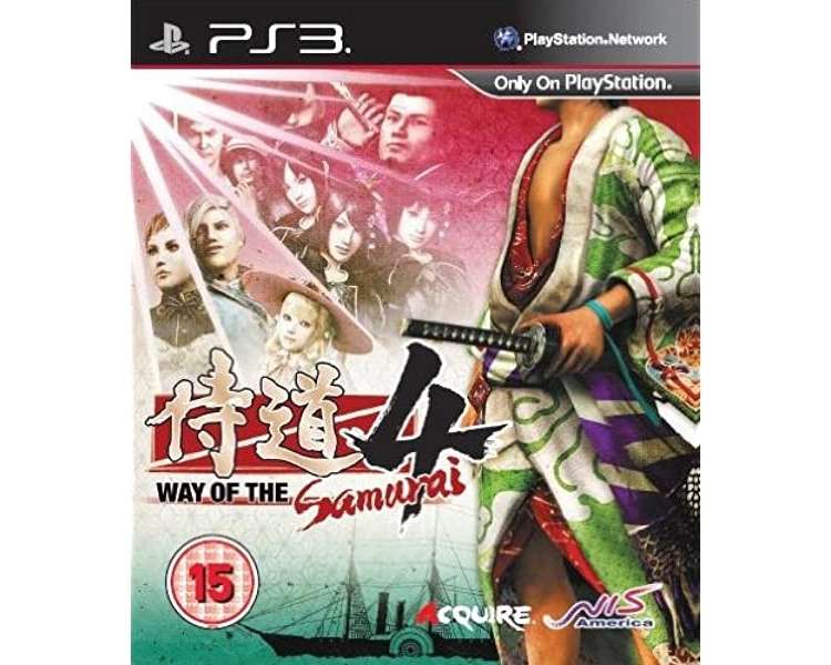 Way of the Samurai 4, Juego para Consola Sony PlayStation 3 PS3