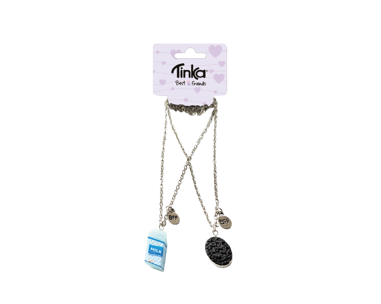 Tinka - Best Friends - Oreo & Milk Necklaces (8-803506)