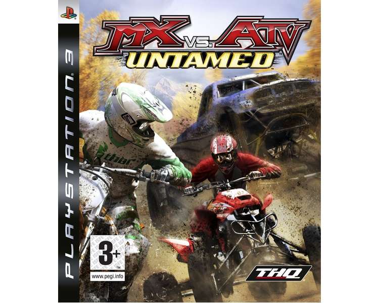 MX vs ATV Untamed, Juego para Consola Sony PlayStation 3 PS3