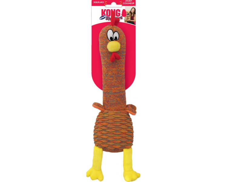 Kong - Shakers Cuckoos Chicken  8 X 9 X 32 cm