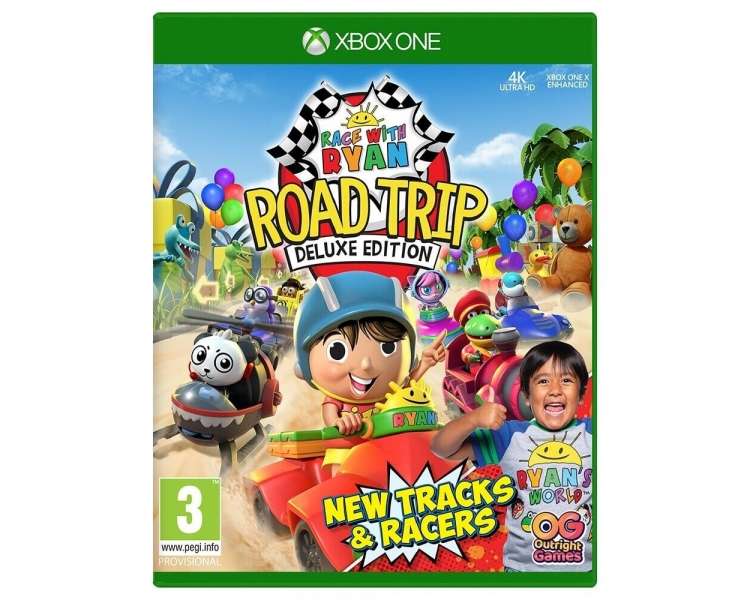 Race with Ryan: Road Trip (Deluxe Edition), Juego para Consola Microsoft XBOX One