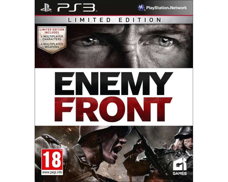 Enemy Front, Limited Edition, Juego para Consola Sony PlayStation 3 PS3