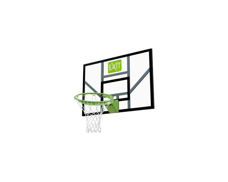 EXIT - Galaxy basketball backboard w/dunk hoop and net - green/black (46.40.30.00)