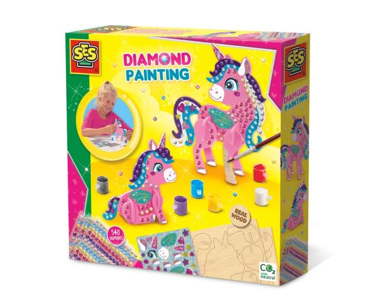 SES Creative - Diamond Painting - 3D Unicorns - (S14134)