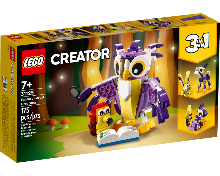 LEGO Creator, Criaturas del Bosque Fantástico (31125)