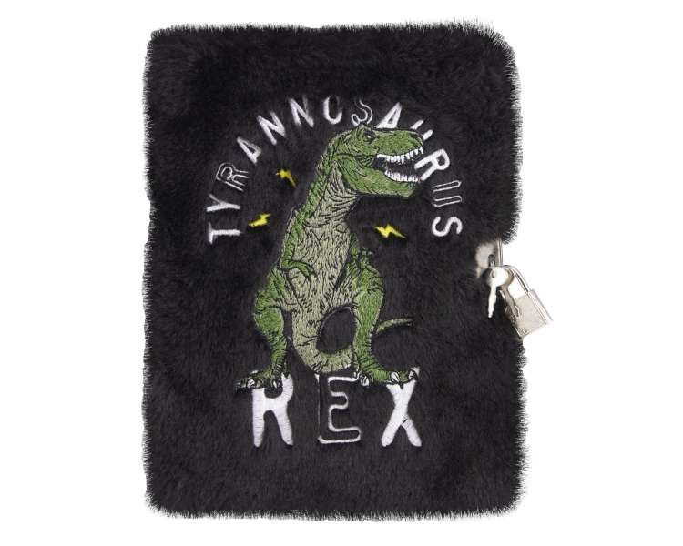 Tinka - Plush Diary with Lock - T-Rex (8-802147)