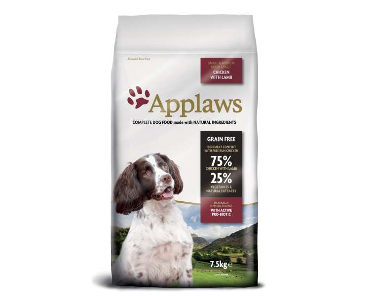 Applaws - Dog Food - Chicken w. lamb - 7,5 kg (175-076)