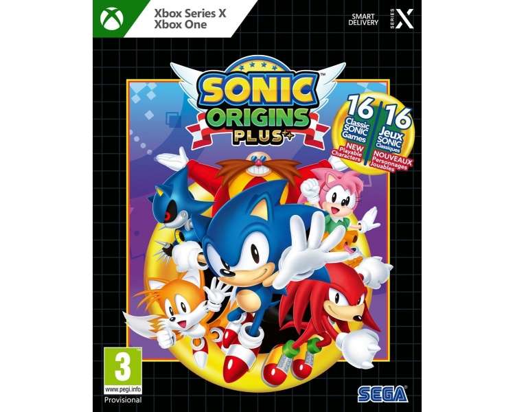 Sonic Origins Plus, Juego para Consola Microsoft XBOX One & XBOX Serie X