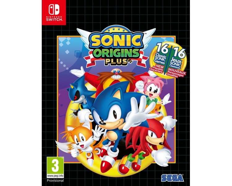 Sonic Origins Plus, Juego para Consola Nintendo Switch